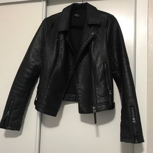 Top shop leather jacket